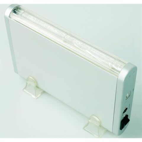 UniQue 3.5 inch Aluminium External USB 2.0 IDE Hard Drive Enclosure with Power