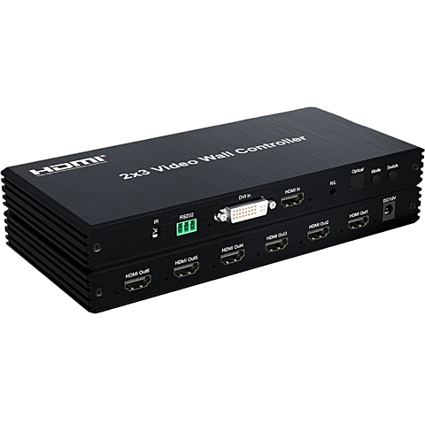 UniQue 2x3 HDMI Video Wall Controller