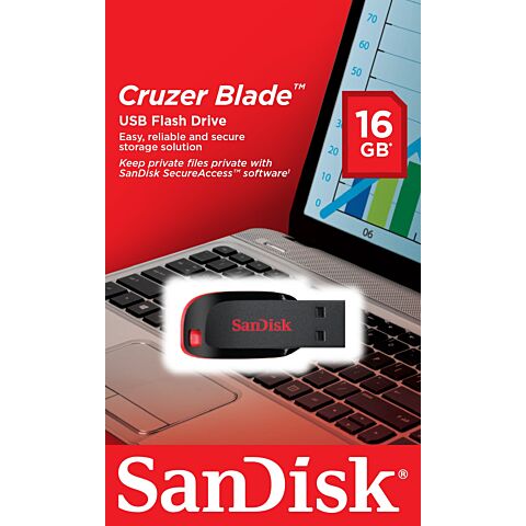 Cruzer Blade USB flash drive 16GB USB 2.0