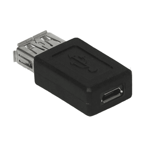USB Female to Micro USB Female Adapter