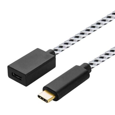 USB3.1 Type C Male to Female 1.5m