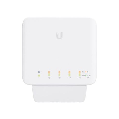 Ubiquiti 5 Port Gigabit 1PoE In 4PoE Out UniFi Flex Switch | USW-FLEX