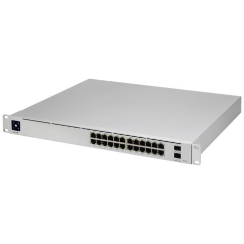Ubiquiti 24 Port Gigabit 400W 16PoE+ 8PoE++ 2SFP+ UniFi Switch | USW-Pro-24-POE