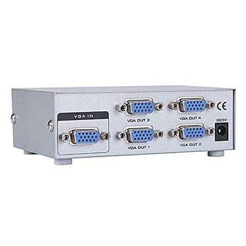 VGA Splitter 1 Input 4 Output DP-V04