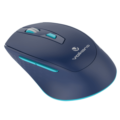Volkano Chrome Series 2.4Ghz Wireless Ergonomic - Blue