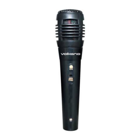 Volkano Vocal series ABS wired microphone � Black
