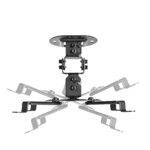 Volkano Steel series Projector Ceiling Mount - Black