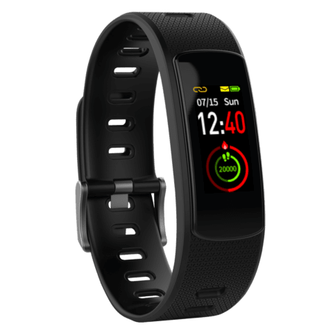 Volkano Breath Series IP67 Colour Fitness Band With Heart Rate Monitor