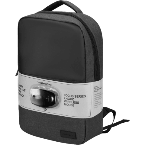 Volkano Taurus 15.6 inch Backpack and Mouse combo 
