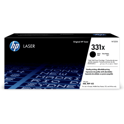 HP 331X Black Toner Cartridge 15000 Pages Original W1331X Single-pack