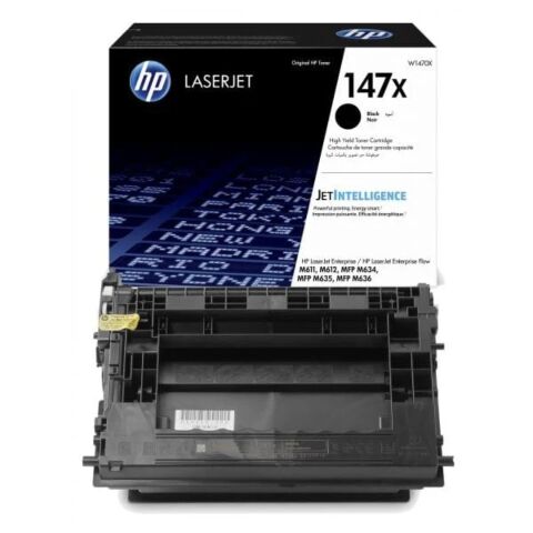 HP 147X Black Toner Cartridge 25200 Pages Original Single-pack
