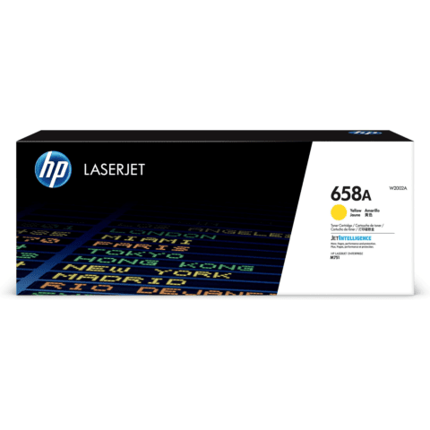HP 658A Yellow Toner Cartridge 6000 Pages Original Single-pack
