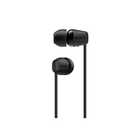 Sony WI-C200 (Black) Wireless Earphones with magnetic housing and matte finish