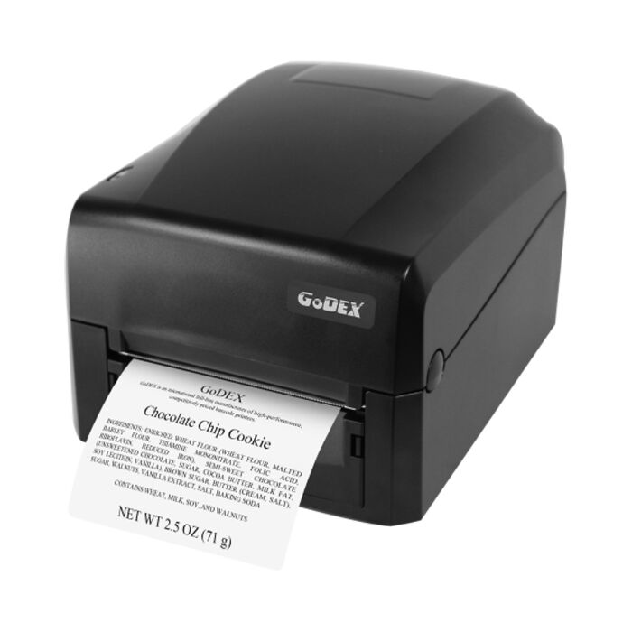 Godex GE300UeS Thermal Transfer Desktop Printer EU - USB Serial Ethernet