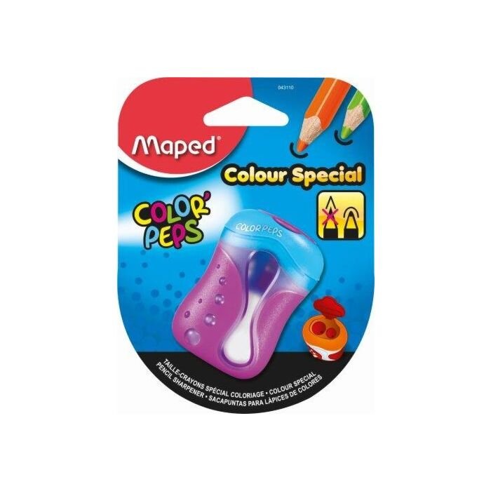 MAPED Colorpeps Sharpener 2 Hole Canister Box-25