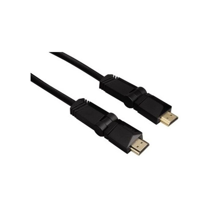 HAMA HDMI High Speed Cable Plug Rotation Ethernet 1.5m