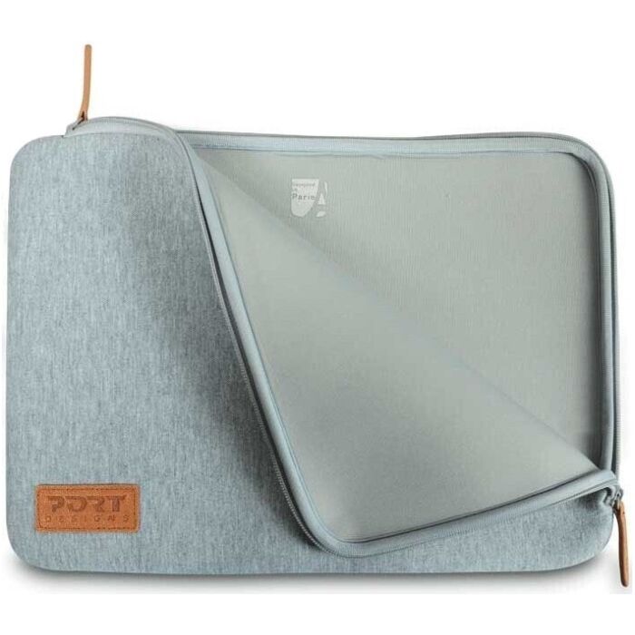Port Torino sleeve 14 / 15.6 inch Grey Notebook sleeve