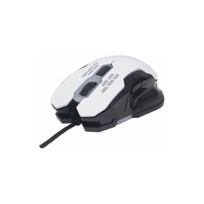 Manhattan Wired Optical Gaming Mouse White