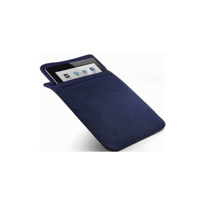 Premium Protective Vertical Shamwa Leather Case With Extra Pocket For iPad 2