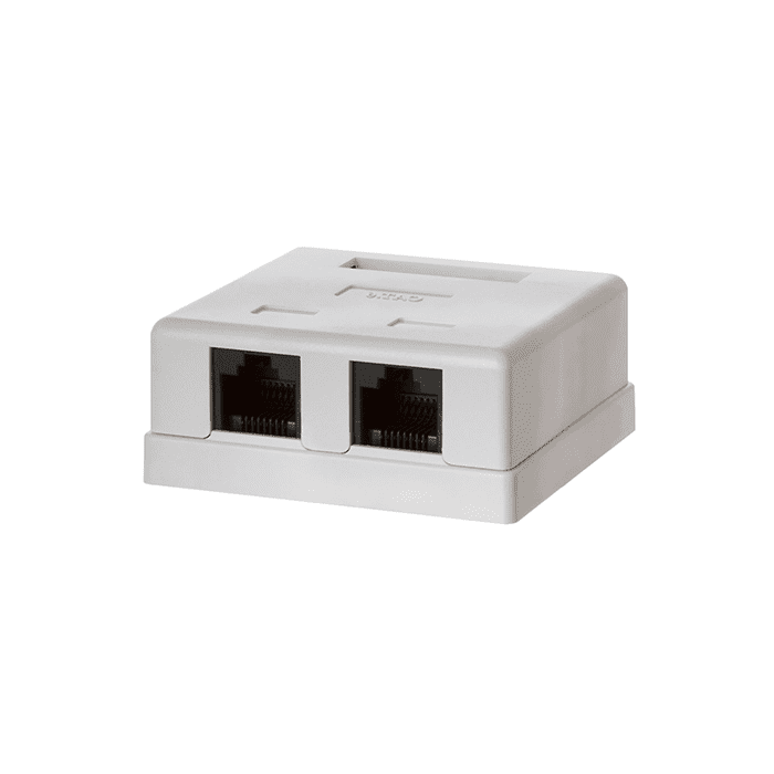 Netix RJ45 double surface mount box