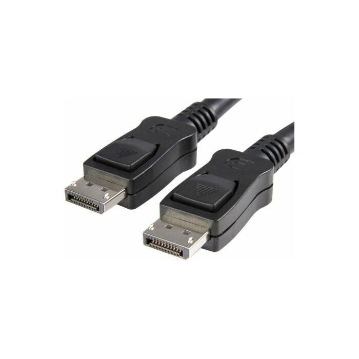 Manhattan DisplayPort Monitor Cable DisplayPort 20-pin Male to DisplayPort 20-pin Male 1.0 metre-Black