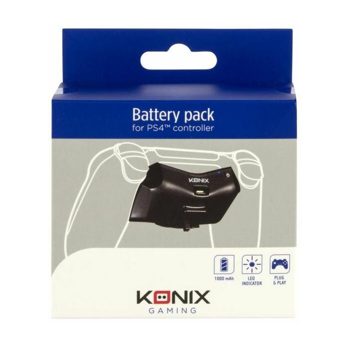 Konix - Power Pack for PS4 controller