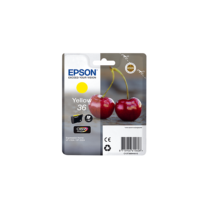 Epson Yellow 36 Claria Home Ink