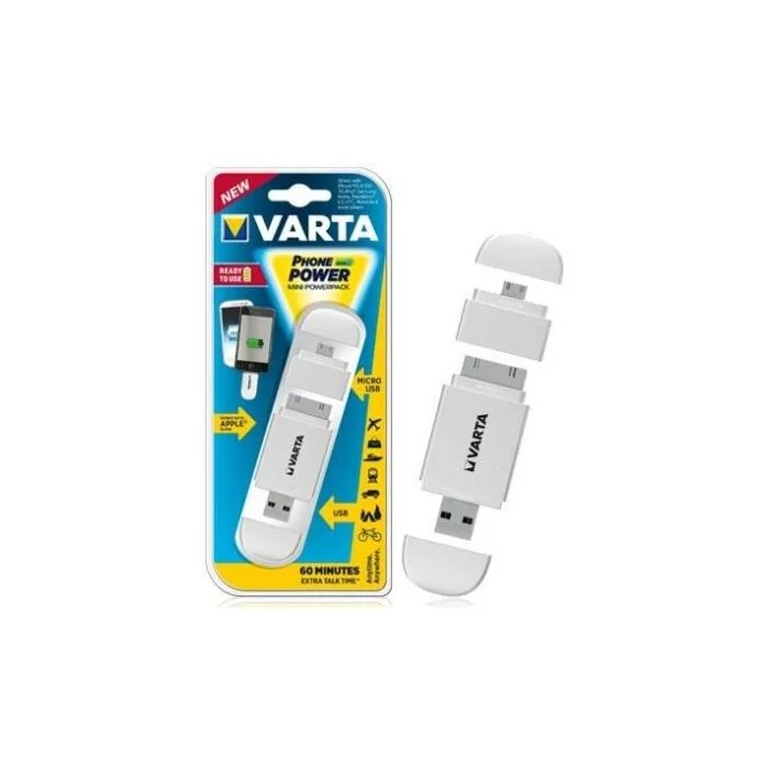 Varta Mini Powerpack Charger-Smart 2-In-1 Solution White
