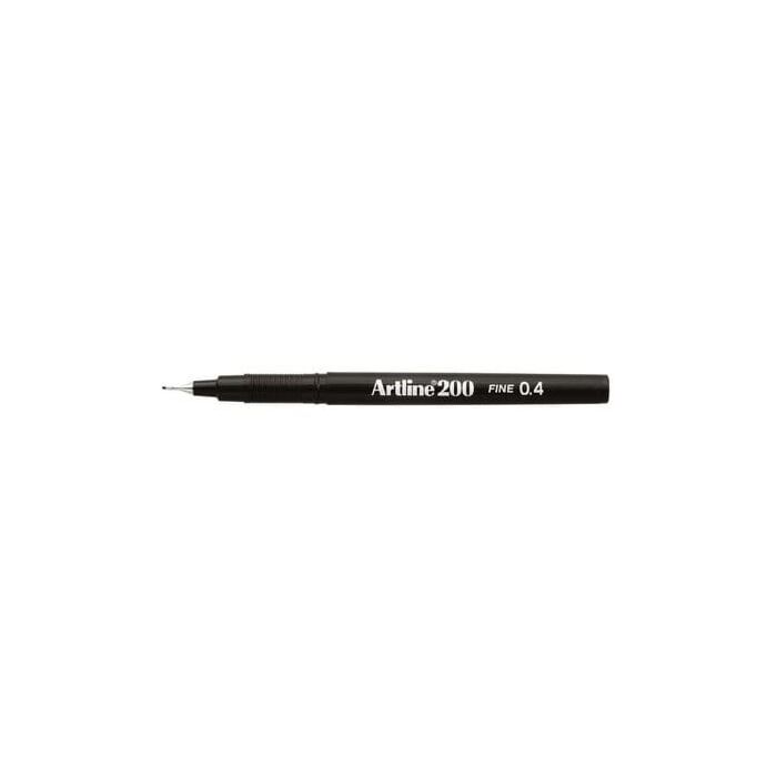 Artline EK 200 Writing Pen 0.4mm Black Box-12
