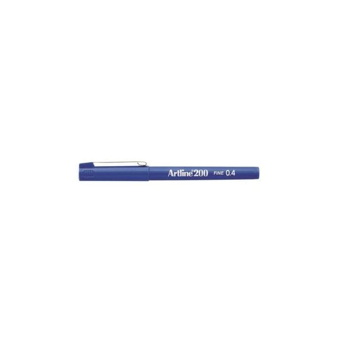 Artline EK 200 Writing Pen 0.4mm Blue Box-12