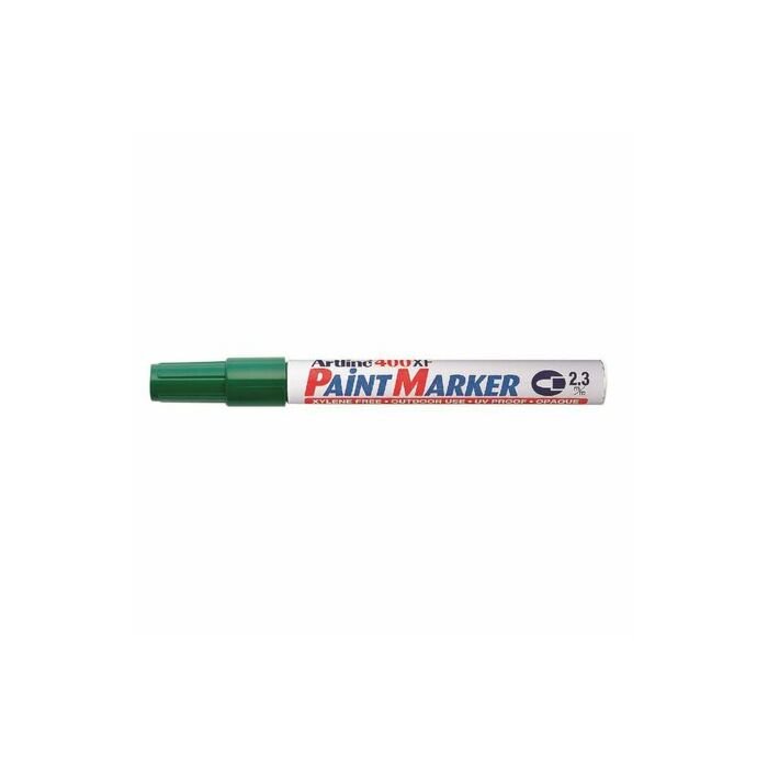 Artline EK 400 Medium Point Permanent Paint Marker 2.3mm Green Box-12