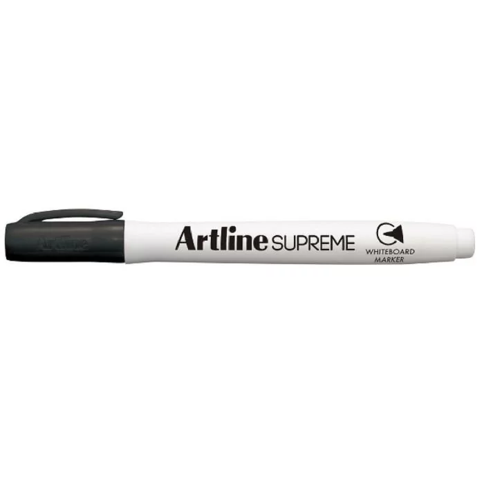 Artline EPF 507 Bullet Point Supreme Whiteboard Marker Black Box-12