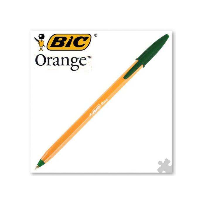 Bic Orange Fine Green Box-60