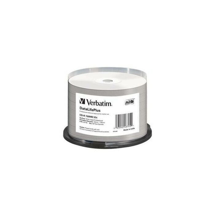 Verbatim CD-R Printable 50 Pack Spindle