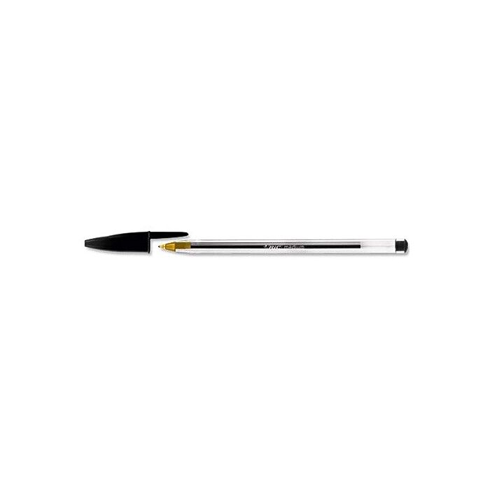 Bic Crystal Medium Xtra Life Ballpoint Pens - Black Box-60