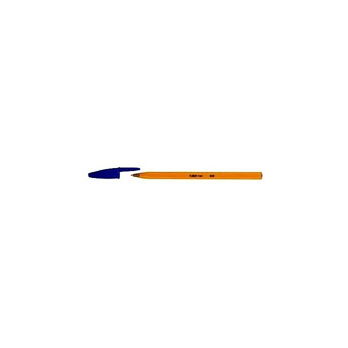 Bic Pen Orange Fine Blue Box-60