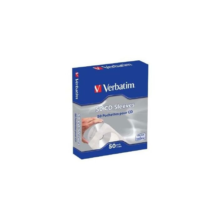 Verbatim - CD Sleeves (Pack of 50)