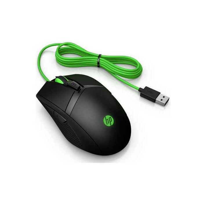 HP Pavilion USB Wired Gaming Mouse 300 - Ergonomic Shape Ambidextrous Design