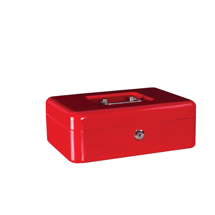 Treeline Cash Box 10 Inch 250mm Red