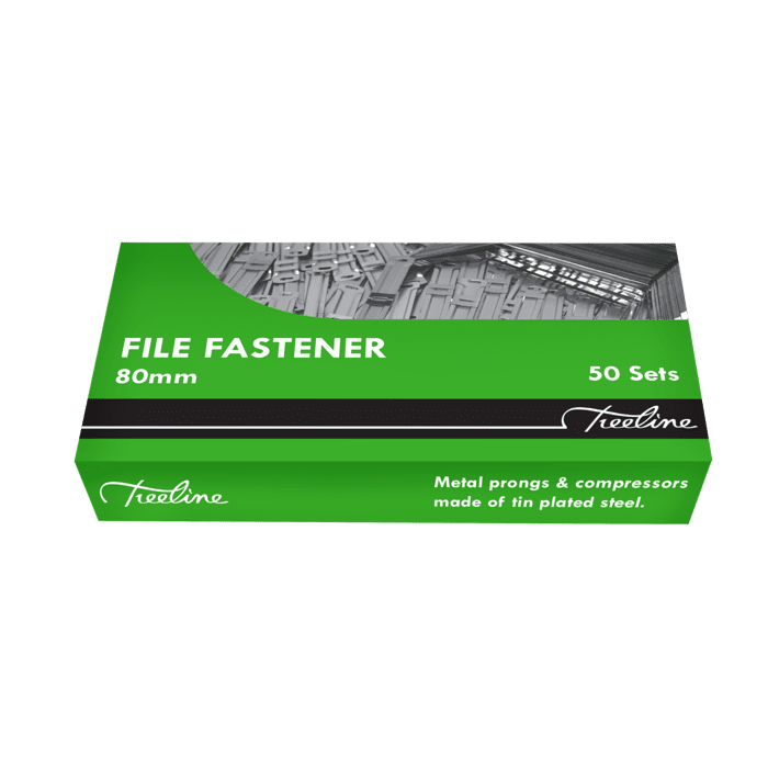 Treeline Paper Prong Fasteners 50s Box-10