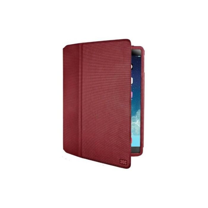 Promate Veil-Air Ultra Slim Promate Protective with Stand Function for iPad Air Red