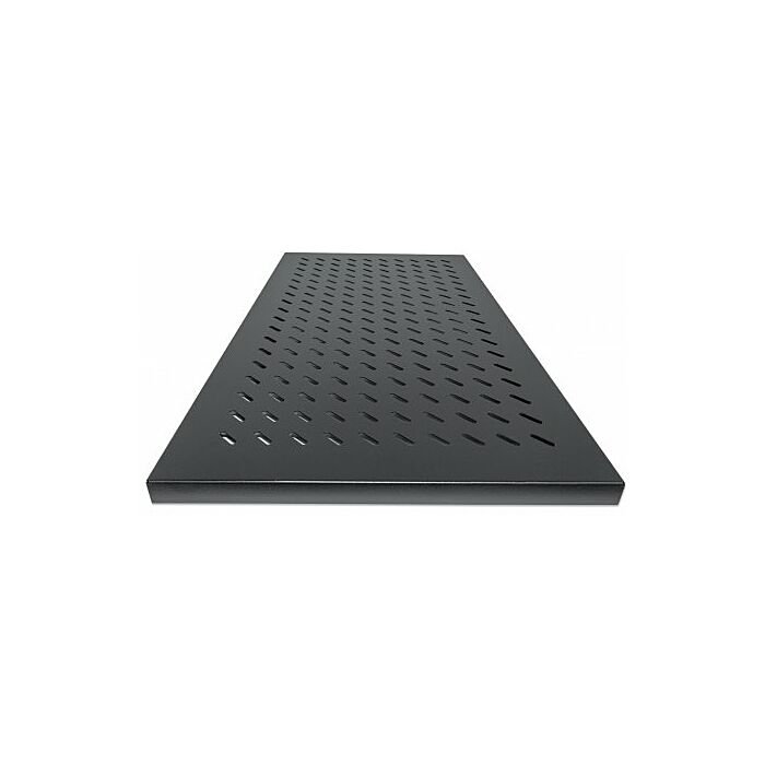 Intellinet 19 inch Fixed Shelf - 1U 900 mm Depth Black