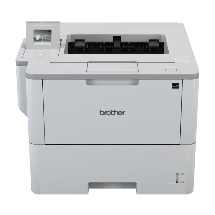 Brother High-Speed Monochrome Duplex Laser Printer with wired and wireless network capability (5YR onsite)