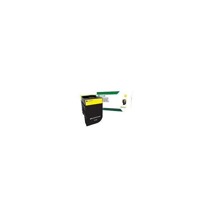 LEXMARK CS/CX 417 517 Yellow High Yield Return Program Toner Cartridge