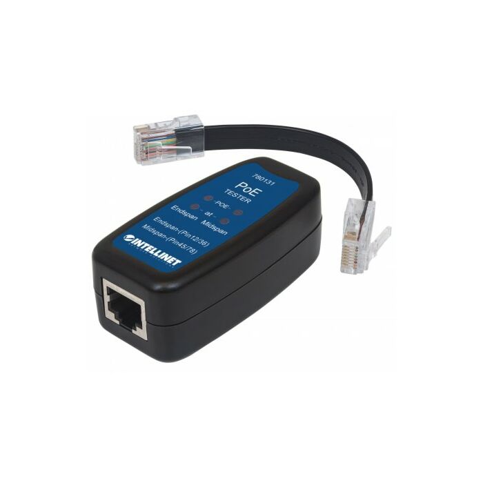 Intellinet PoE+ Tester - Power over Ethernet Plus Test Tool Detects Endspan