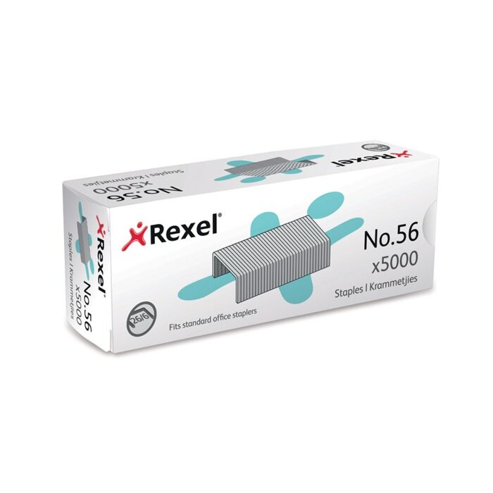REXEL STAPLES NO. 56 26/6mm