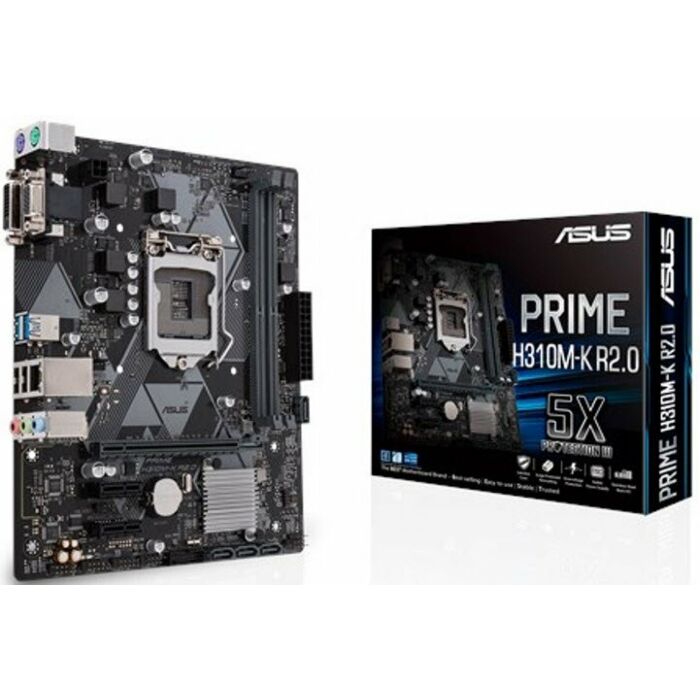 Asus Prime H310M-K R2.0 H310 Chipset 9th/ 8th Gen LGA 1151 Motherboard