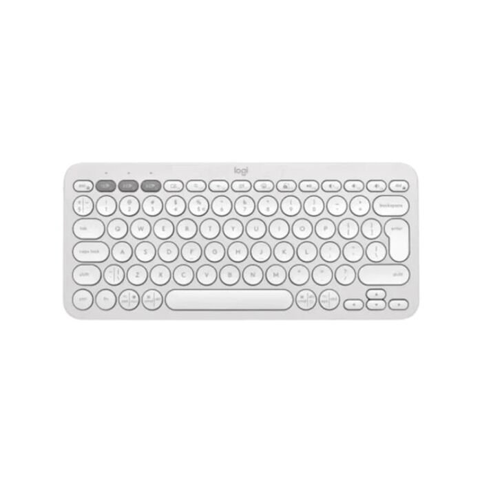 Logitech Pebble Keys 2 K380s Bluetooth Keyboard - White