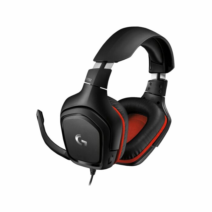 Logitech G332 Stereo Black/Red Gaming Headset