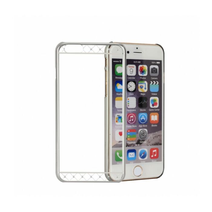 Astrum MC130 Lace iPhone 6/6S Swarovski Crystal Case Silver